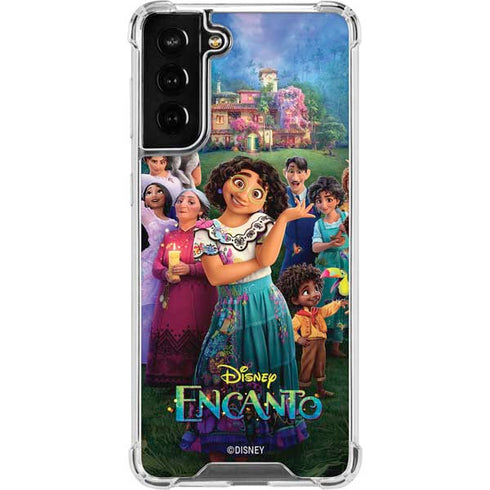 Disney Encanto Familia Poster Galaxy S22 Plus Clear Case
