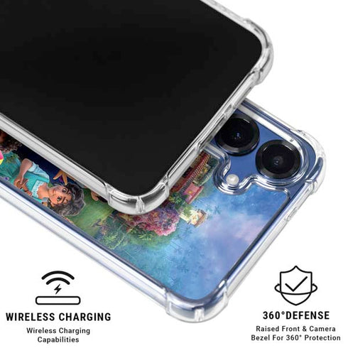 Disney Encanto Familia Poster Galaxy S25 Plus Clear Case