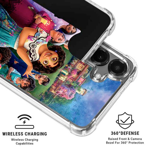 Disney Encanto Familia Poster Galaxy S26 Plus Clear Case