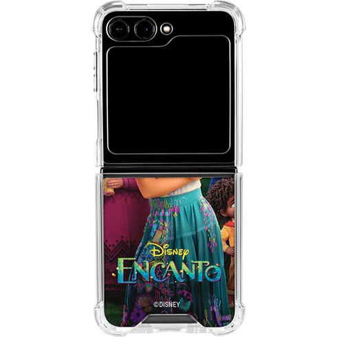 Disney Encanto Familia Poster Galaxy Z Flip5 5G Clear Case