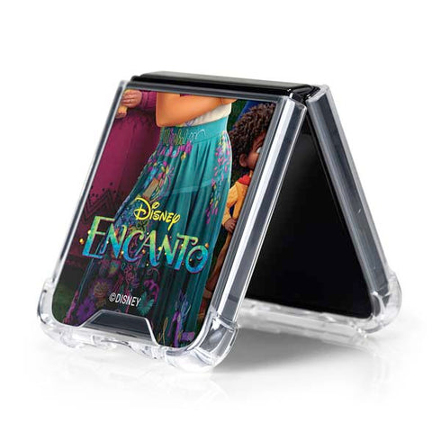 Disney Encanto Familia Poster Galaxy Z Flip5 5G Clear Case