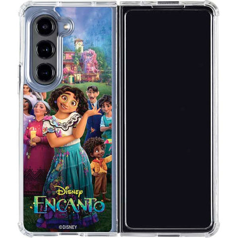 Disney Encanto Familia Poster Galaxy Z Fold5 5G Clear Case