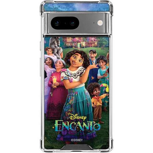 Disney Encanto Familia Poster Google Pixel 8 Clear Case