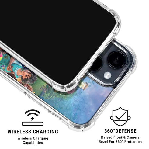 Disney Encanto Familia Poster iPhone 14 Plus Clear Case