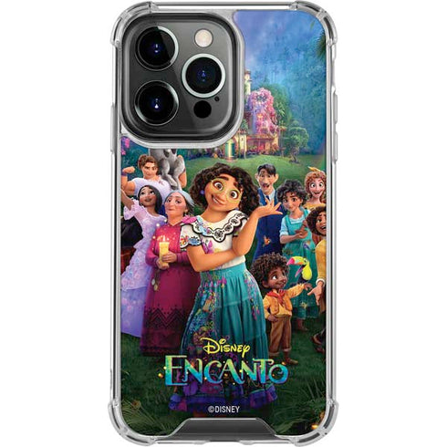 Disney Encanto Familia Poster iPhone 14 Pro Clear Case