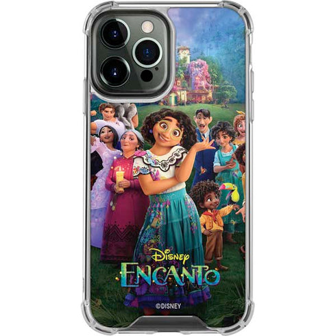 Disney Encanto Familia Poster iPhone 14 Pro Max Clear Case
