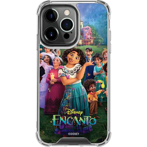 Disney Encanto Familia Poster iPhone 15 Pro Max Clear Case