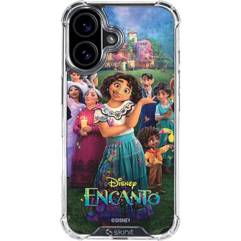 Disney Encanto Familia Poster iPhone 16 Clear Case