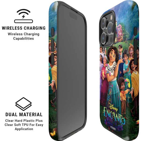 Disney Encanto Familia Poster iPhone 16 Pro Max Magsafe Impact Case