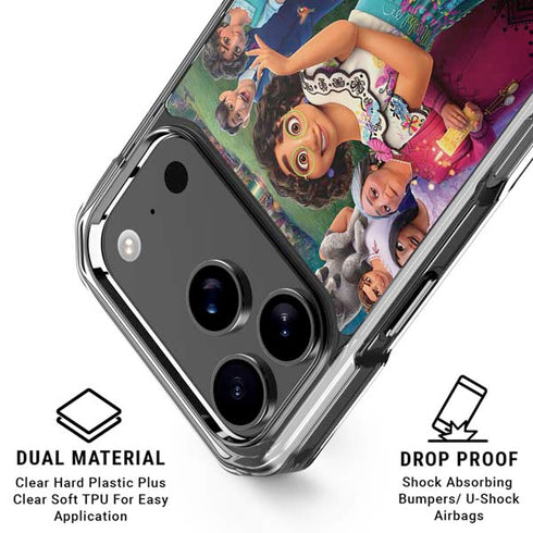Disney Encanto Familia Poster iPhone 18 Pro Clear Case