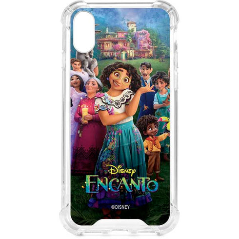 Disney Encanto Familia Poster iPhone XS Clear Case