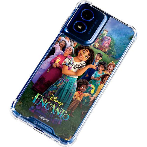 Disney Encanto Familia Poster Moto G Play 4G (2024) Clear Case