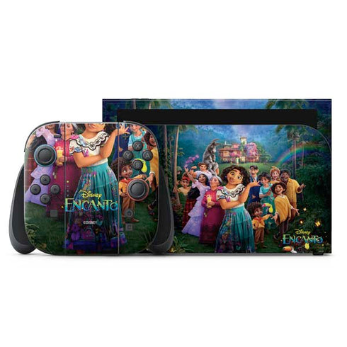 Disney Encanto Familia Poster Nintendo Switch 2 (2025) with Joy-Con Skin