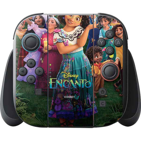 Disney Encanto Familia Poster Nintendo Switch 2 (2025) with Joy-Con Skin