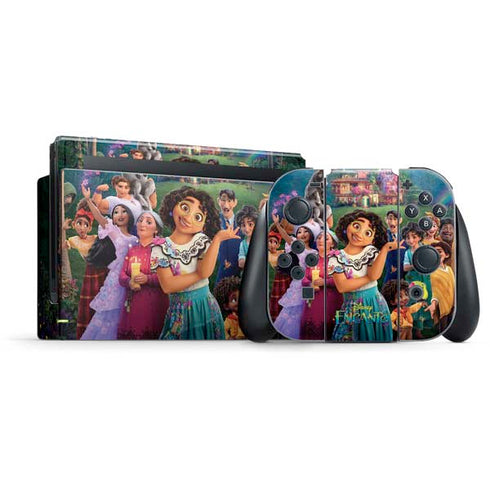 Disney Encanto Familia Poster Nintendo Switch Bundle Skin