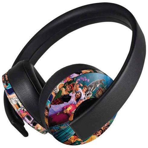 Disney Encanto Familia Poster PlayStation 4 Gold Wireless Headset Skin