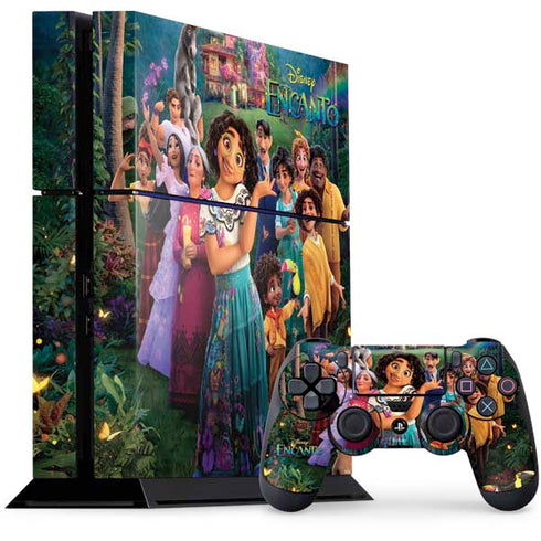 Disney Encanto Familia Poster PS4 Console and Controller Bundle Skin