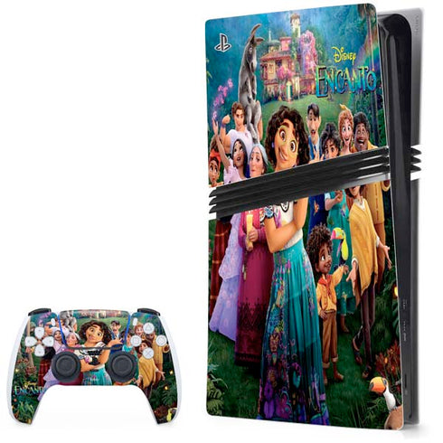 Disney Encanto Familia Poster PS5 Pro Bundle Skin