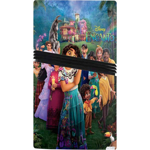 Disney Encanto Familia Poster PS5 Pro Console Skin