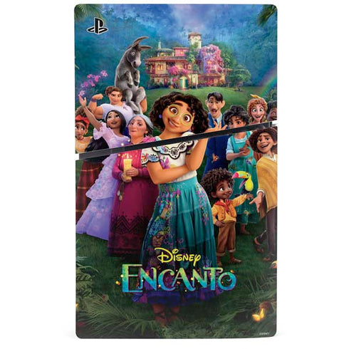Disney Encanto Familia Poster PS5 Slim Digital Edition Bundle Skin
