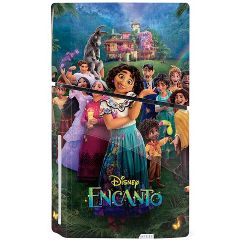 Disney Encanto Familia Poster PS5 Slim Disk Bundle Skin