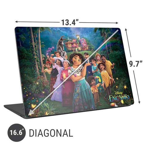 Disney Encanto Familia Poster Universal Laptop 16.6in (13.4 x 9.7in) Skin