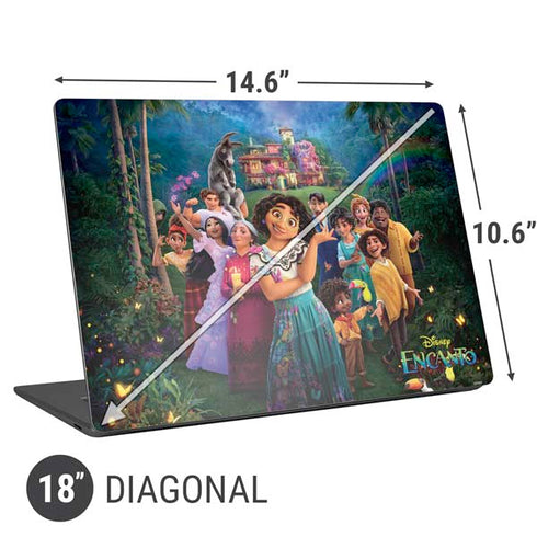 Disney Encanto Familia Poster Universal Laptop 18in (14.6 x 10.6in) Skin