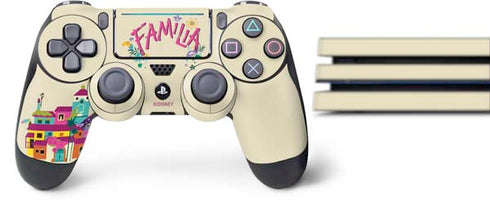 Disney Encanto Familia PS4 Pro Bundle Skin