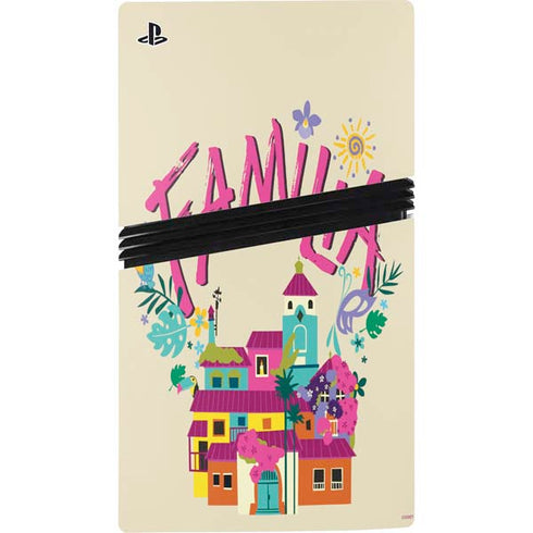 Disney Encanto Familia PS5 Pro Console Skin