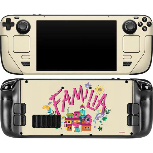 Disney Encanto Familia Steam Deck Handheld Gaming Computer OLED Skin