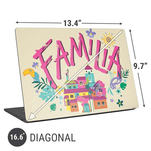 Disney Encanto Familia Universal Laptop 16.6in (13.4 x 9.7in) Skin