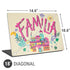 Disney Encanto Familia Universal Laptop 18in (14.6 x 10.6in) Skin