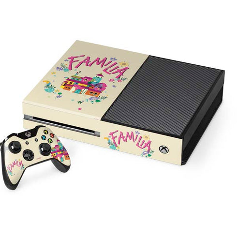 Disney Encanto Familia Xbox One Console and Controller Bundle Skin