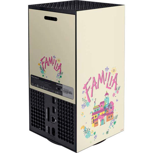 Disney Encanto Familia Xbox Series X Console Skin