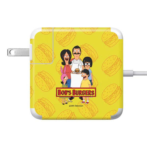 Bobs Burgers Family Portrait 85W Power Adapter (15 and 17 inch MacBook Pro Charger) Skin