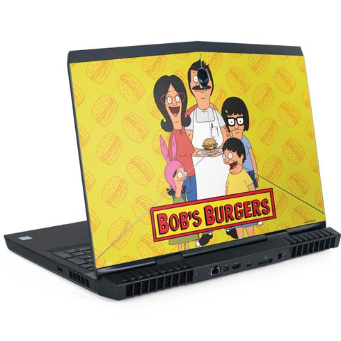 Bobs Burgers Family Portrait Dell Alienware Skin
