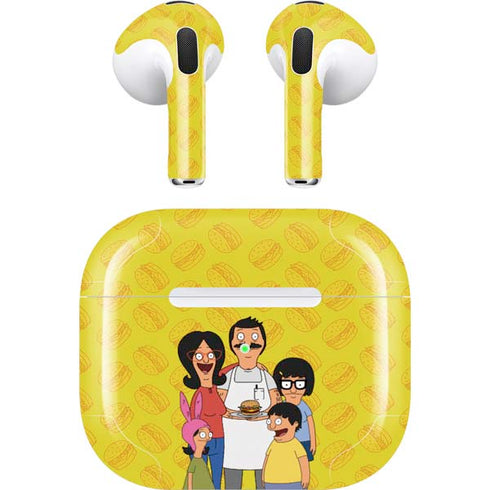 Bobs Burgers Family Portrait Apple AirPods (3rd Gen 2021) Skin