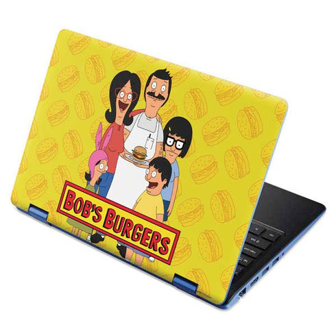 Bobs Burgers Family Portrait Aspire R11 11.6in Skin