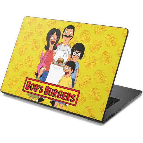 Bobs Burgers Family Portrait Dell Chromebook Skin