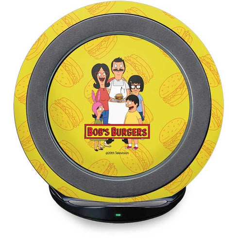 Bobs Burgers Family Portrait Fast Charge Wireless Charging Stand Skin