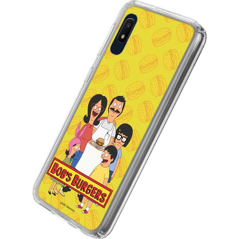 Bobs Burgers Family Portrait Galaxy A10e Clear Case