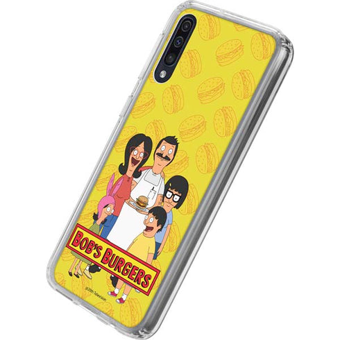 Bobs Burgers Family Portrait Galaxy A50 Clear Case