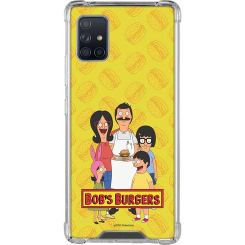 Bobs Burgers Family Portrait Galaxy A51 5G Clear Case