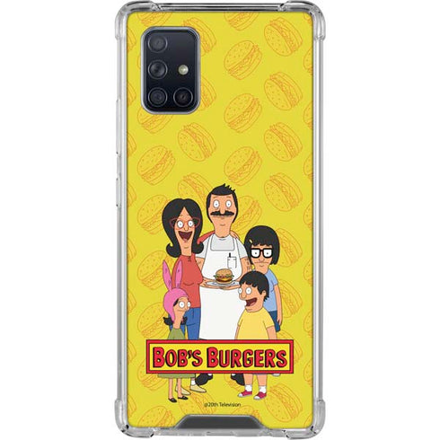 Bobs Burgers Family Portrait Galaxy A71 5G Clear Case