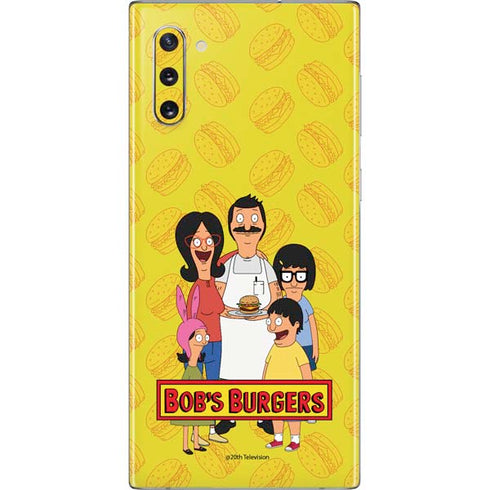 Bobs Burgers Family Portrait Galaxy Note 10 Skin