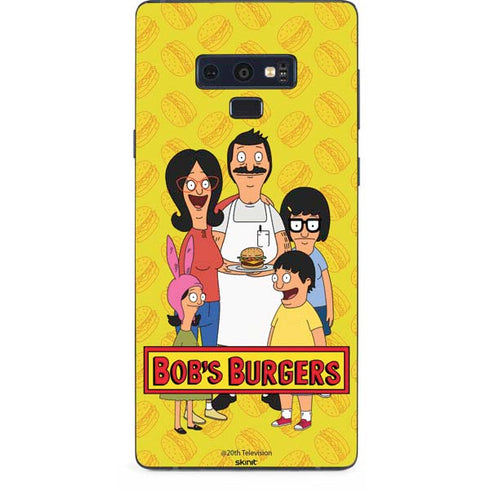 Bobs Burgers Family Portrait Galaxy Note 9 Skin