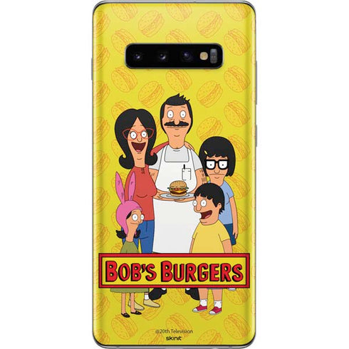 Bobs Burgers Family Portrait Galaxy S10 Plus Skin