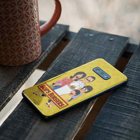 Bobs Burgers Family Portrait Galaxy S10e Skin