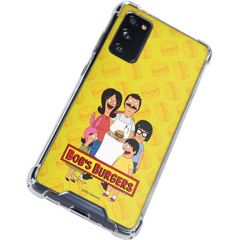 Bobs Burgers Family Portrait Galaxy S20 FE Clear Case