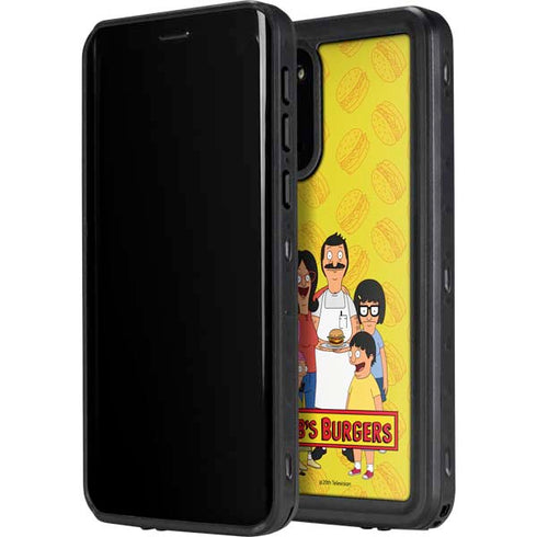 Bobs Burgers Family Portrait Galaxy S20 Plus Waterproof Case